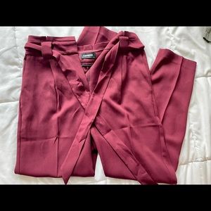 EXPRESS Maroon Dress Pants